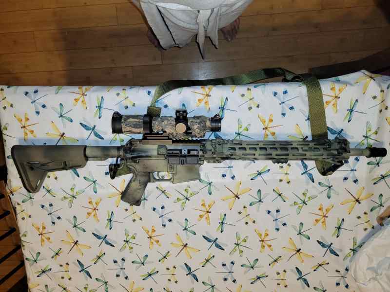 Ar15, 5.56 16&quot; mid length psa upper, Anderson lowe