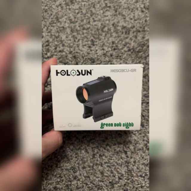 HOLOSUN 503CU GREEN DOT 