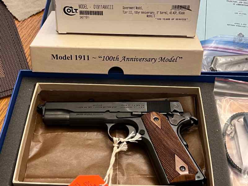 Colt 1911 Tier III 100-Year Anniversary Edition