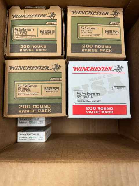 840 rounds of 5.56 Winchester 