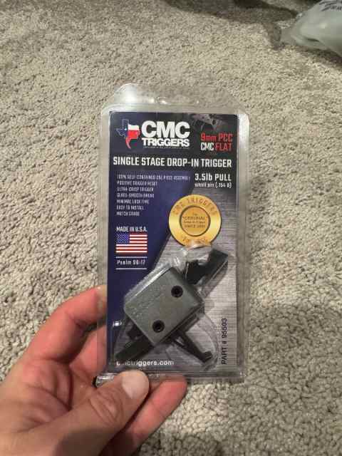 CMC AR-15 9MM PCC Flat 3.5lb Single Stage Drop-In