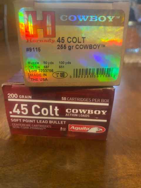 45 Long Colt Ammunition 