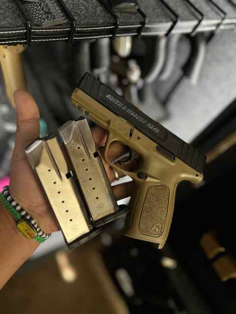 Smith and Wesson FDE .40