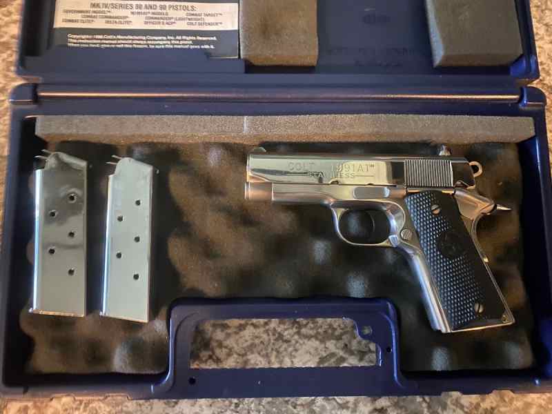 WTT/WTS Chrome Colt .45 Compact M1991A1