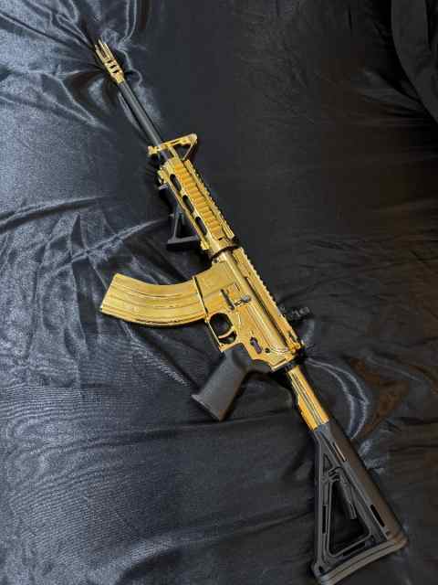 24k Gold Ar 15