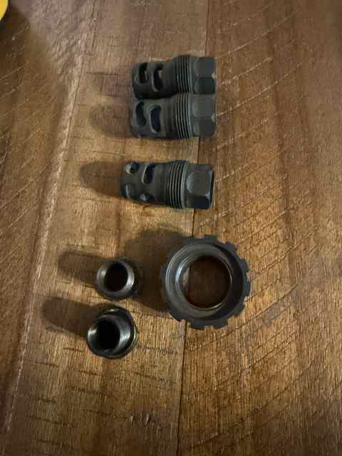 YHM SRX Mount and muzzle devices 