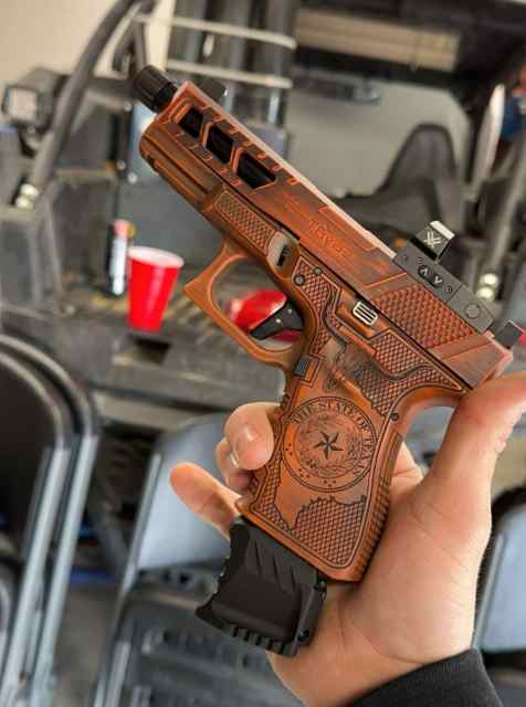 Glock 19 Alamo edition