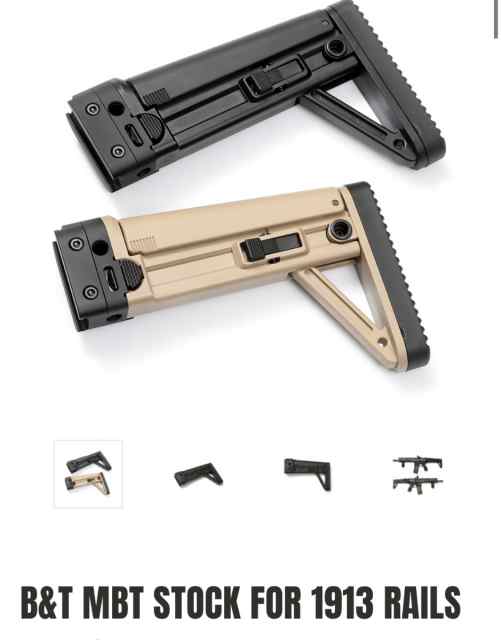 B&amp;t 1913 rail buttstock for sale