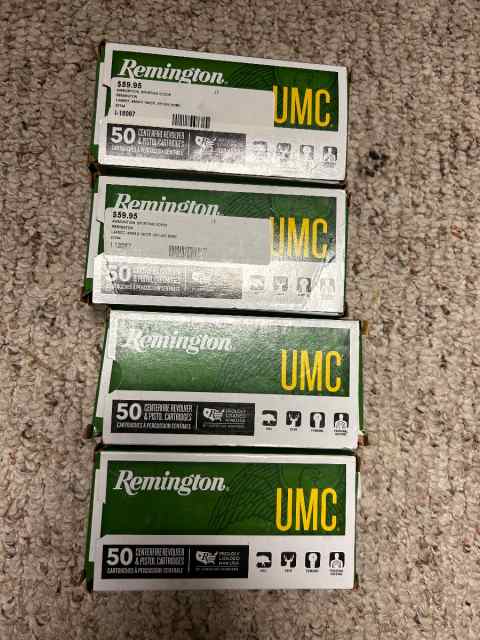 44 magnum Rem 172 rounds.