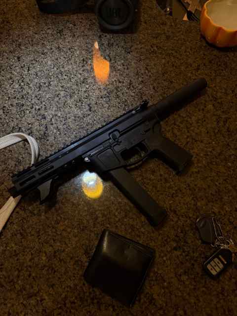 ARP 5. Inch Barrel chambered in 9mm Foxtrot Mike