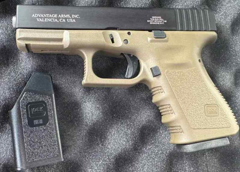 Gen 3 Glock 19 FDE - COMPLETE LOWER ONLY - $250