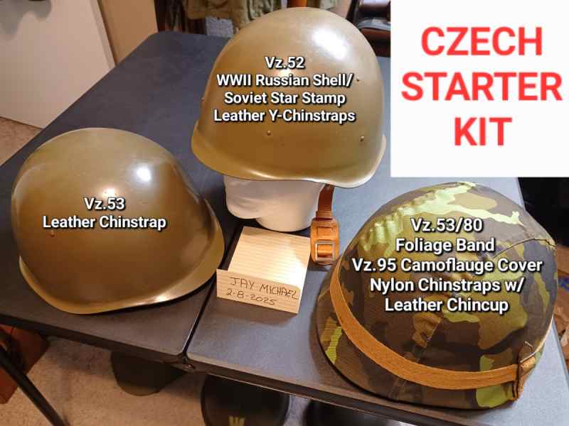 Czechoslovakian Helmet Starter Kit!