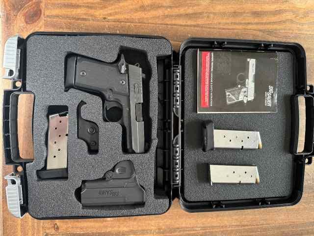 Sig P938 with Ambi-Safety and Night Sights