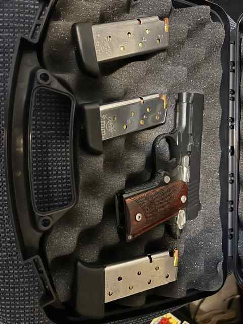 Kimber Micro 9 RTC with extras