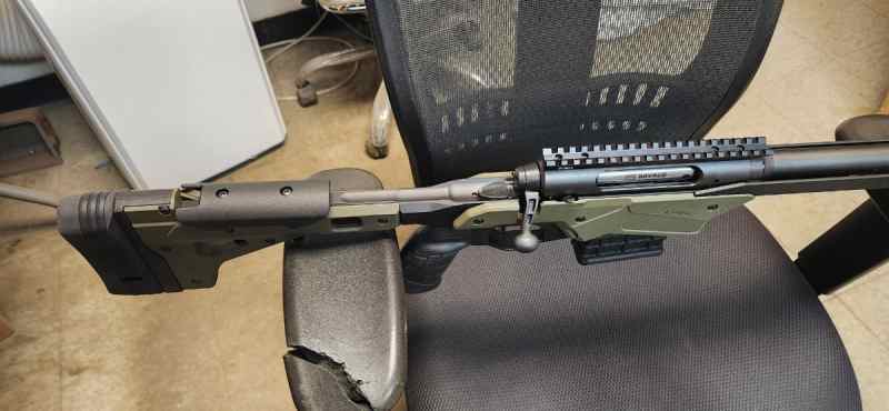 Savage Axis II Precision .223 Remington OD green