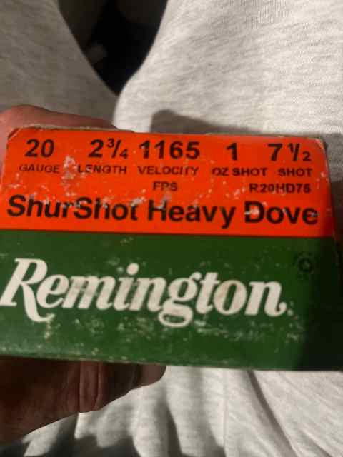 20ga sure shot heavy dove