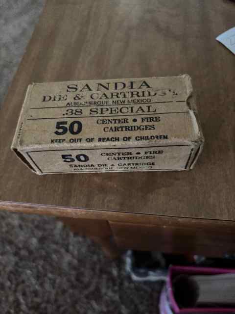 Sandia Dis &amp; cartridge 