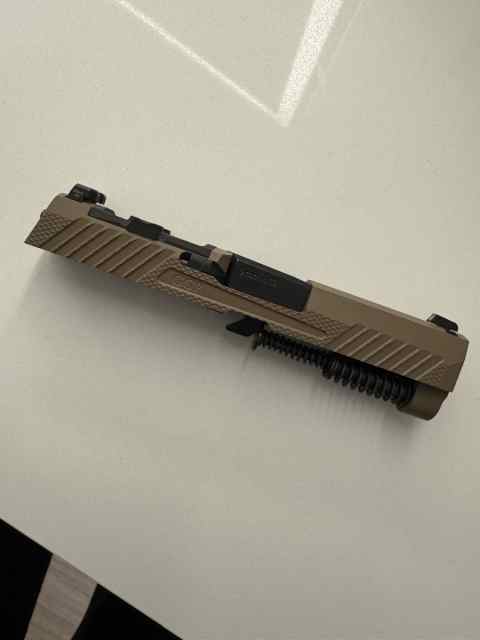 Grey Ghost P320 FDE complete upper
