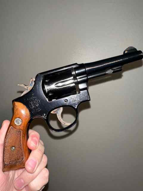 Smith &amp; Wesson Model 10 chambered in .38 Special
