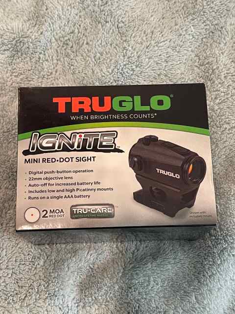 TRUGLO Ignite red dot 22mm sight 