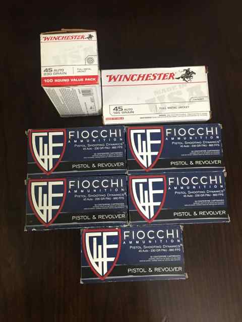 45 ACP Ammo 400rds Bulk