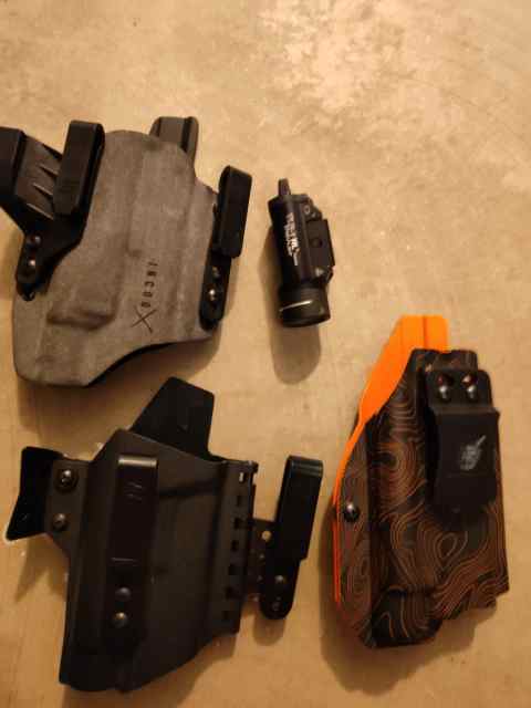 Streamlight trl 1 and holster for Glock 19