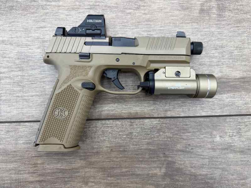 *USED* FN 509 TACTICAL CUSTOM BUILD W/ HOLSTER