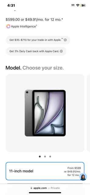 Brand new iPad Air generation 5