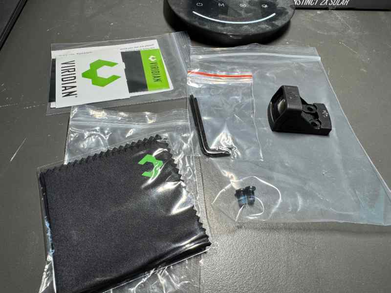 Brand new Viridian 981-0054 RFX11 3 MOA Green Dot 