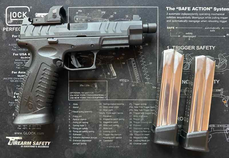 Springfield XD-M ELITE OSP Tactical 9mm w/Cyelee 