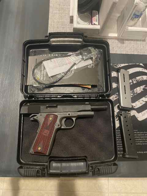 M1911 A1 .45 Rock Island Armory with case