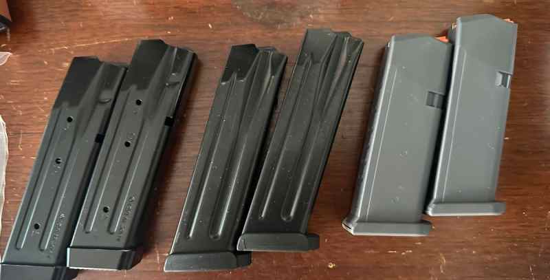 Sig legion 320 mags/HK Vp9/P39/ Glock mags