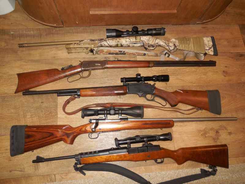 Cleaning out the safe, multiple guns for sale.