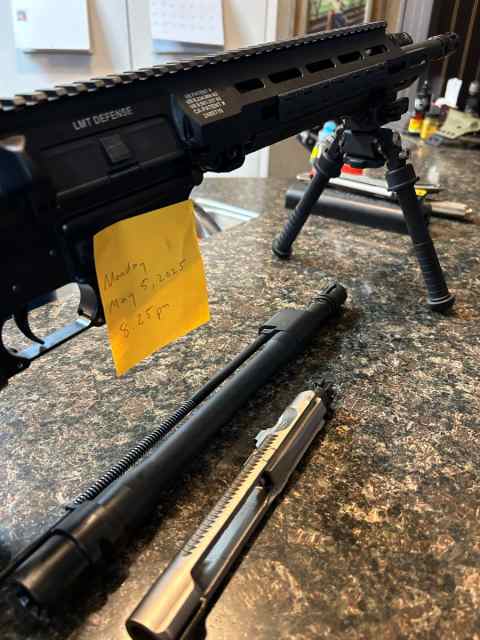 LMT Shovelnose Upper and TWO Barrels!! (no lower)