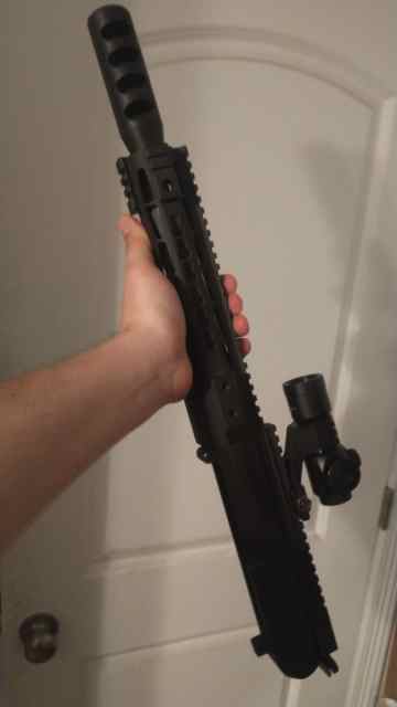 12 inch AR10 upper