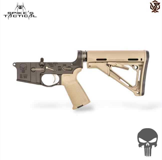 Spike's Tactical Punisher Complete Lower - FDE