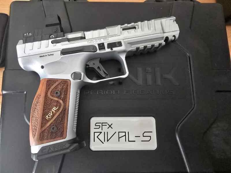 Canik SFX Rival-S with MO2 red dot