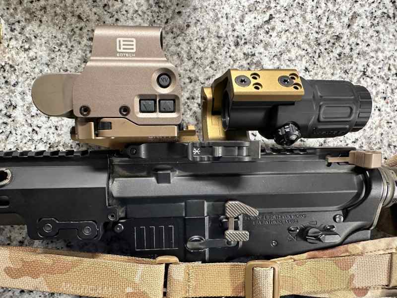 Eotech Exps3 and G33 magnifier with Unity 