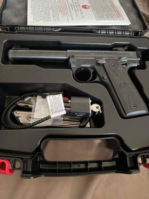 Ruger Mark IV 22/45 .22 LR Steel Alloy Pistol