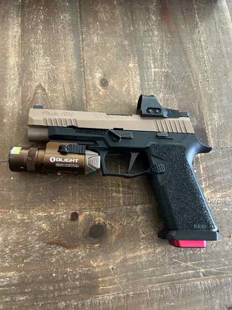 Sig P320 VTAC lots of upgrades