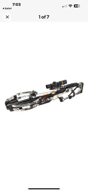 Ravin CrossBow; R10X XK7; Camo; 420 FPS; New$1275