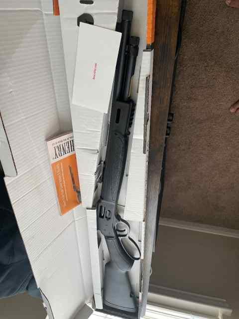 Henry lever action X series 357 suppressor ready