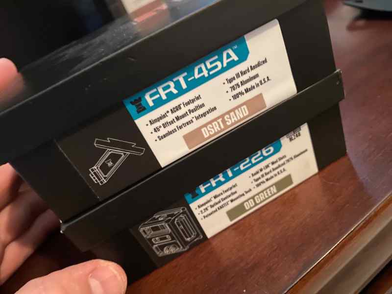 Kastle 226 and offset 45 mounts brand new 