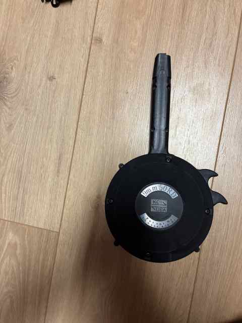 KSI 50 Round 9MM Glock Style Drum Mag