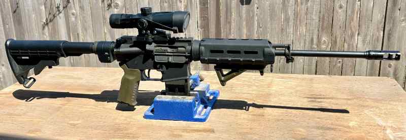 Anderson Manufacturing AR-15 with extras