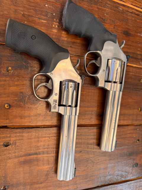 2) S&amp;W Revolver new stainless steel 