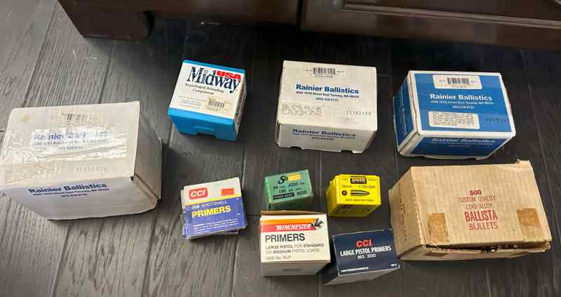 Reloading supplies (sale or trade)