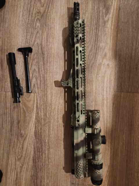 16&quot; AR15 complete upper receiver  