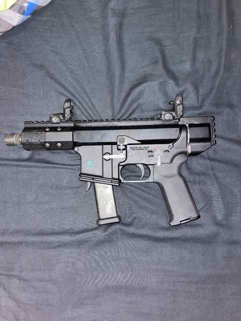 5.5in Micro AR-9 bufferless 