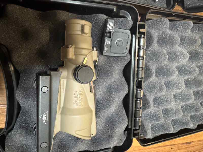 FDE Trijicon Acog w/ RCR 3.25 and Aimpoint